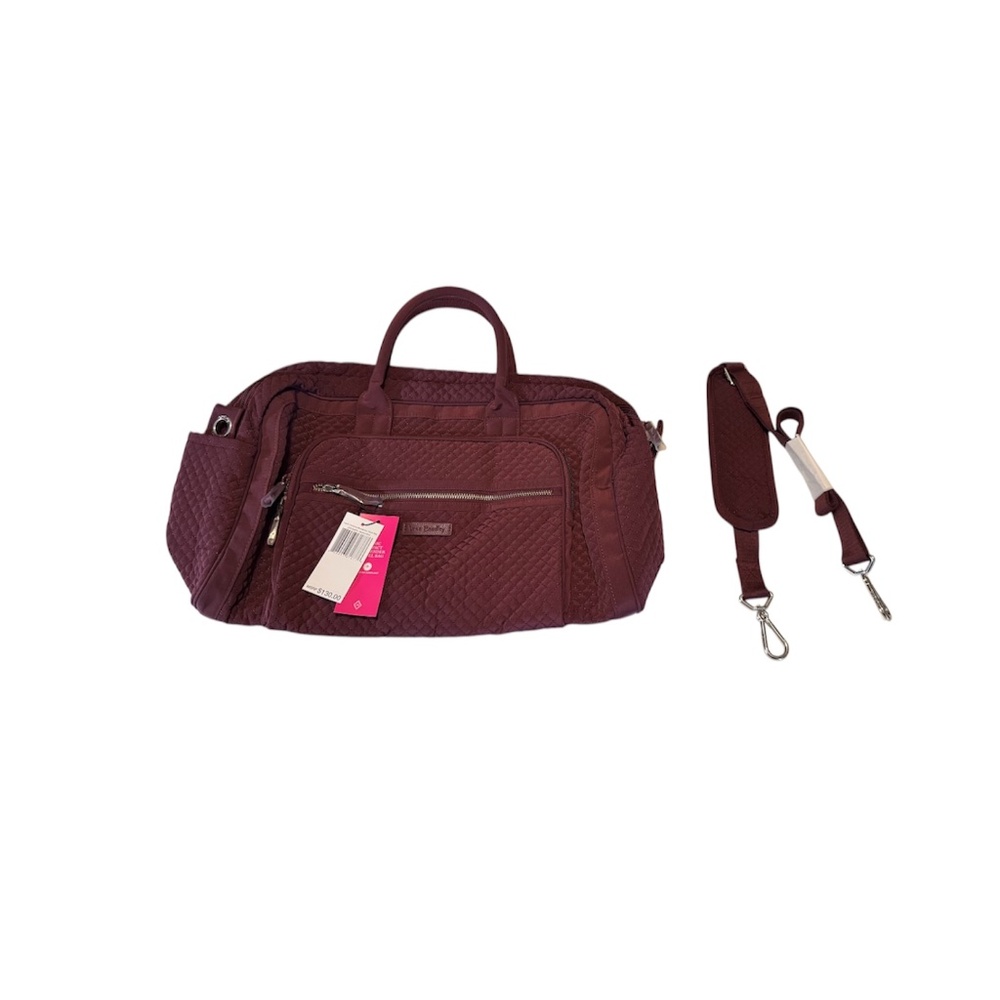NWT Vera Bradley Compact Weekender Wine